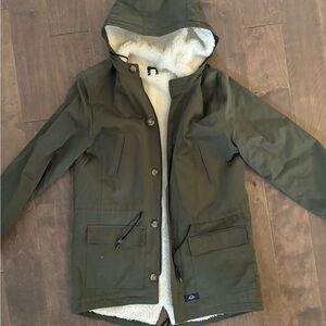 Bleu de Paname Shearling Lined Parka